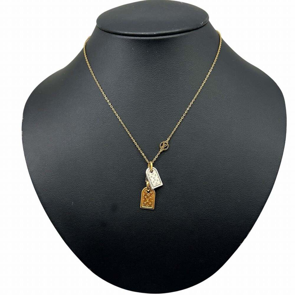 LOUIS VUITTON Gold Necklace - Picture 3 of 12